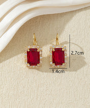 Boucles d’oreilles rectangulaires - 27AHBOL019