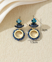 Boucles d’oreilles pendantes colorées – 27AHBOL023