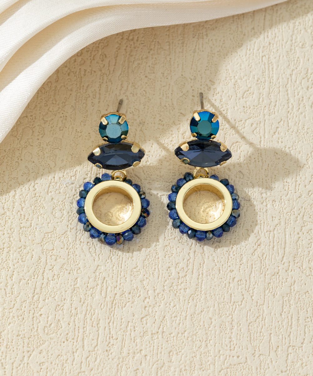 Boucles d’oreilles pendantes colorées – 27AHBOL023
