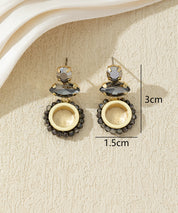 Boucles d’oreilles pendantes colorées – 27AHBOL023