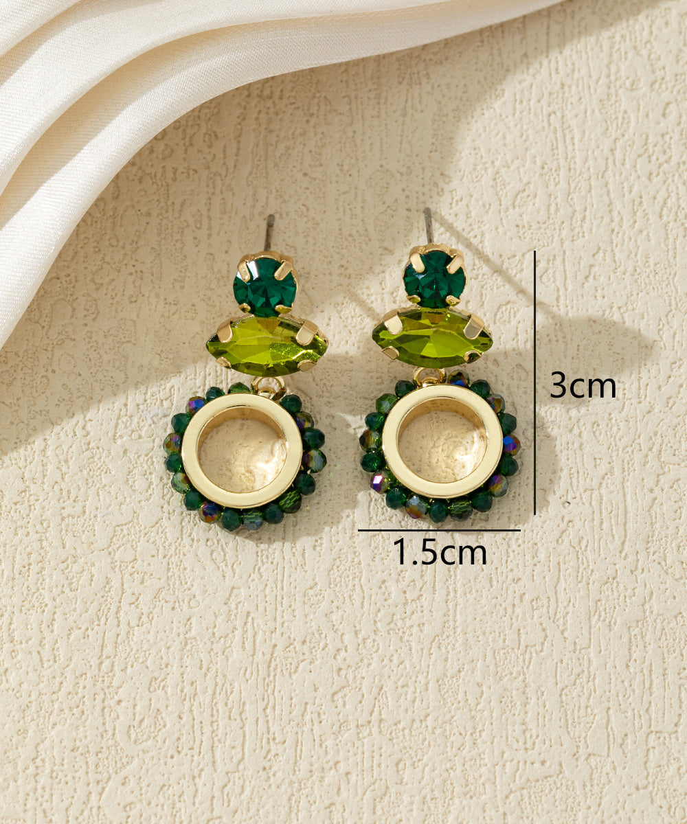 Boucles d’oreilles pendantes colorées – 27AHBOL023