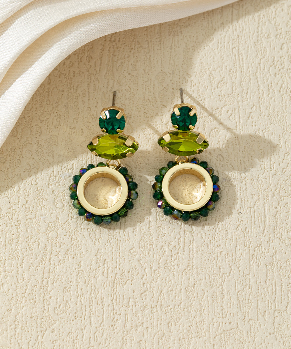 Boucles d’oreilles pendantes colorées – 27AHBOL023