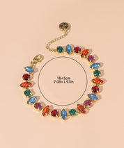 Bracelet strass 25AHBR002