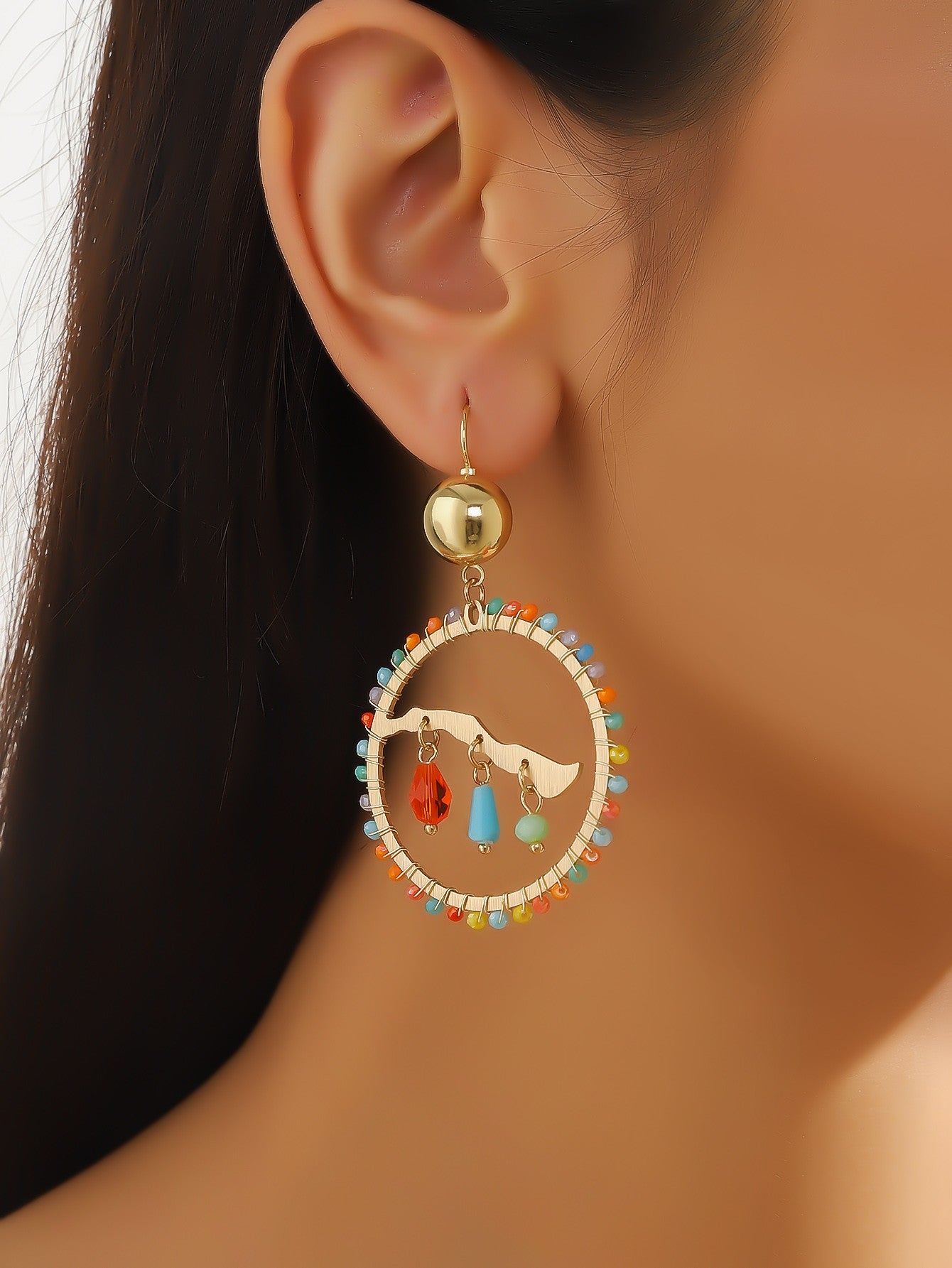 Boucles d'oreilles Dormeuse 24PEBOL010