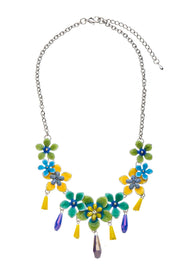 Collier Émaillé  Fleur 19PECF005