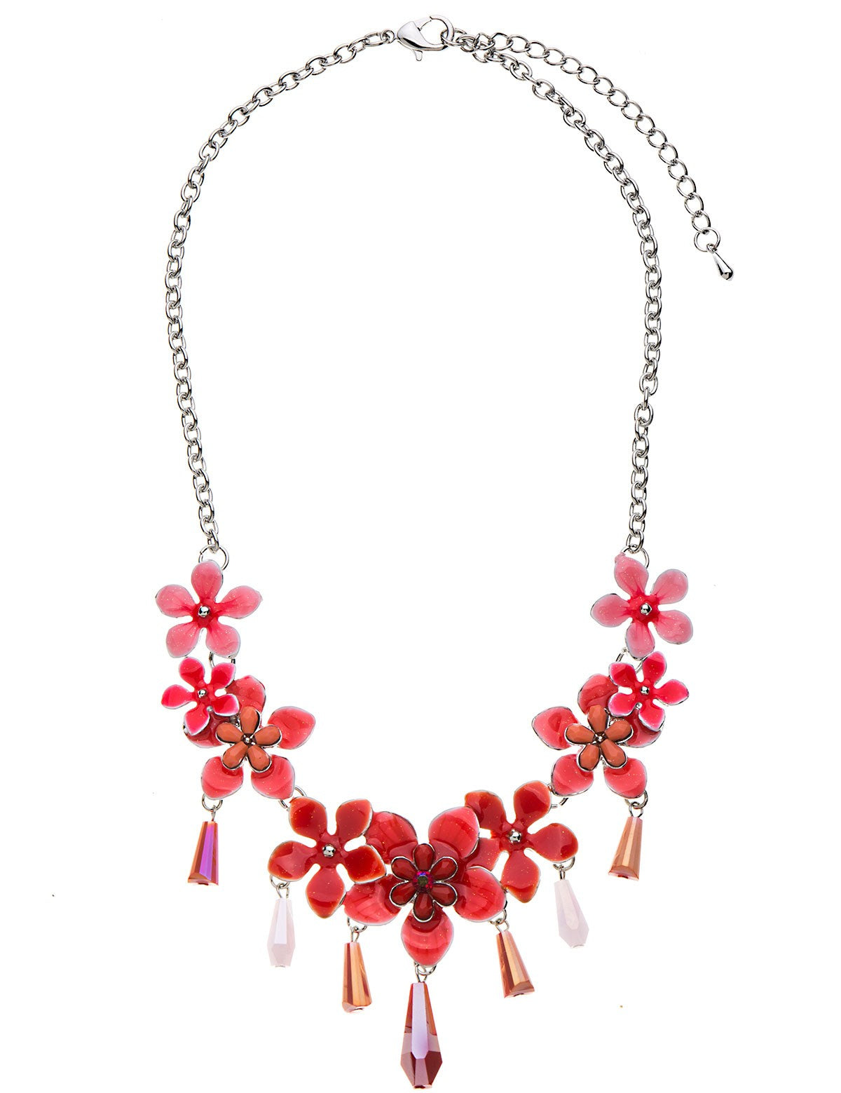 Collier Émaillé  Fleur 19PECF005