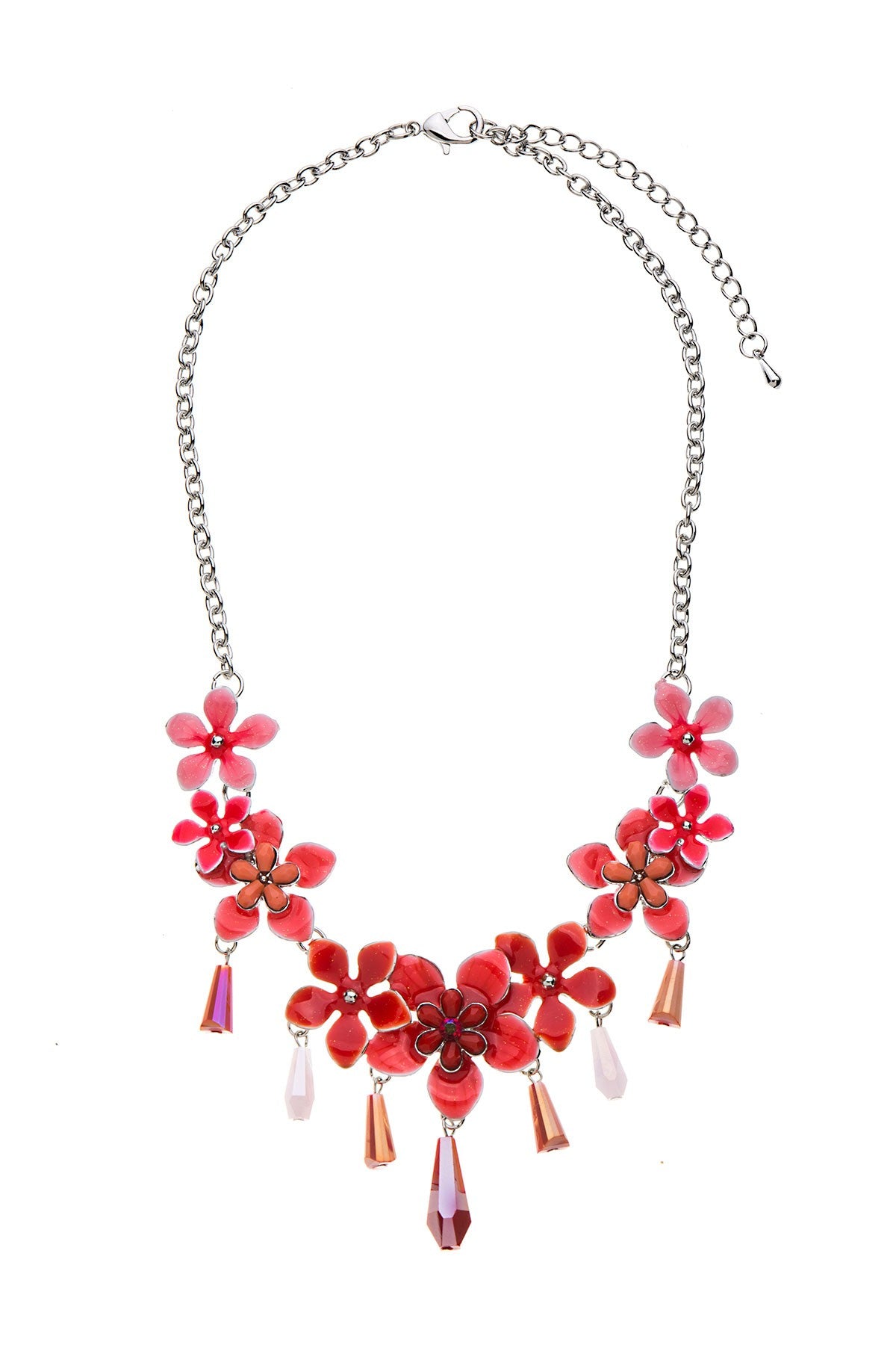 Collier Émaillé  Fleur 19PECF005
