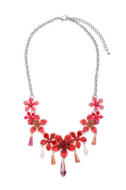 Collier Émaillé  Fleur 19PECF005