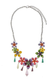 Collier Émaillé  Fleur 19PECF005