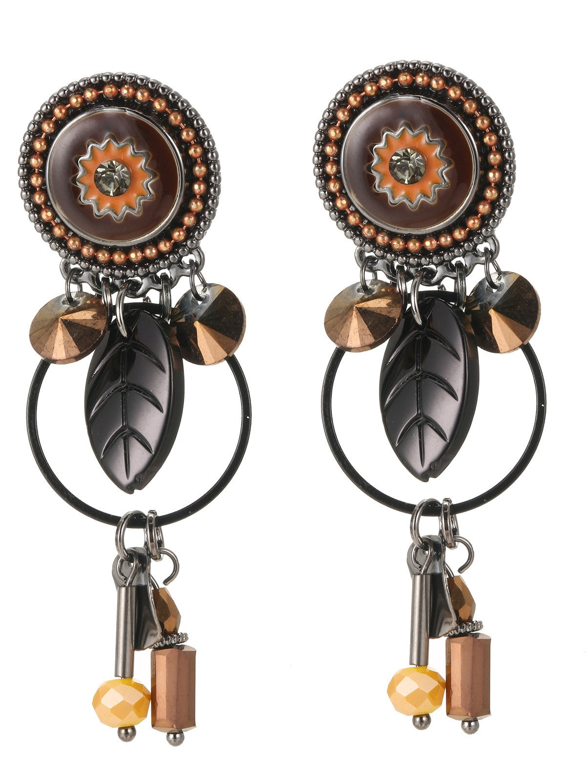 Boucles d'oreilles clips  19AHBOC007