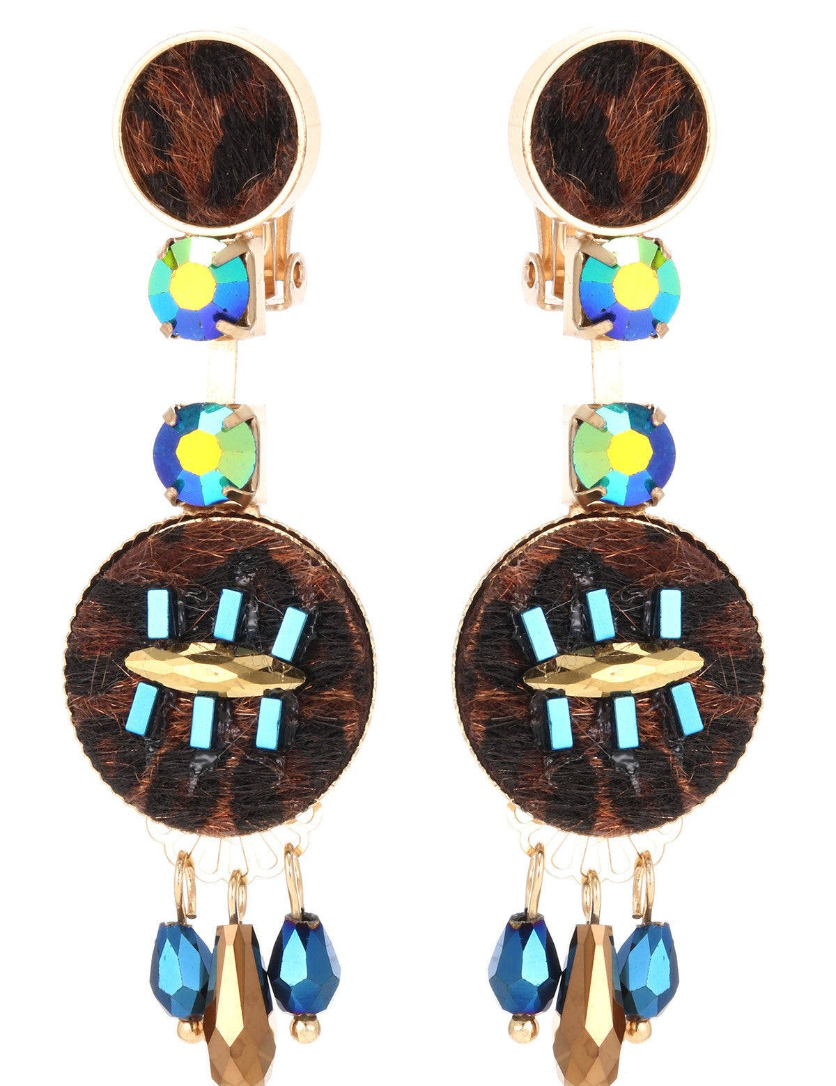 Boucles d'oreilles clips  19AHBOC010