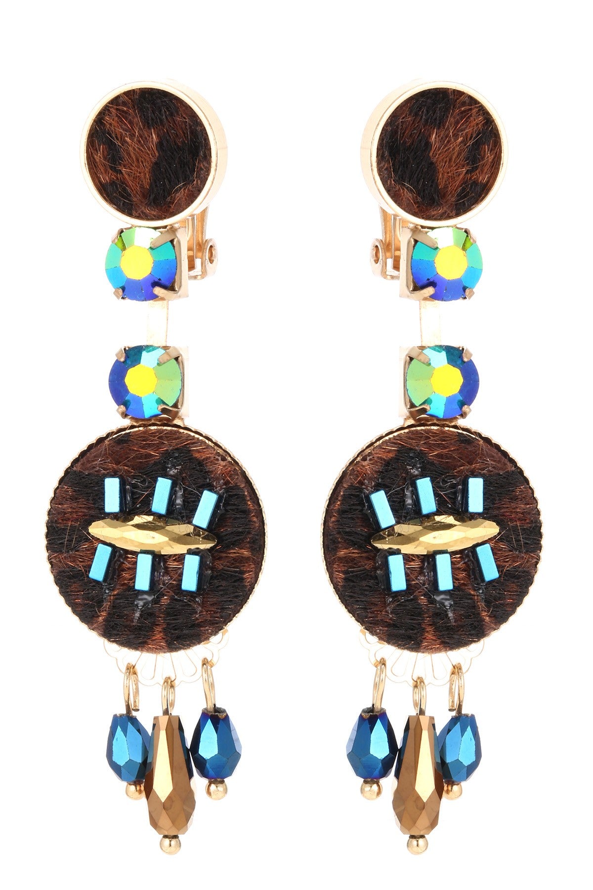 Boucles d'oreilles clips  19AHBOC010