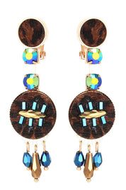 Boucles d'oreilles clips  19AHBOC010