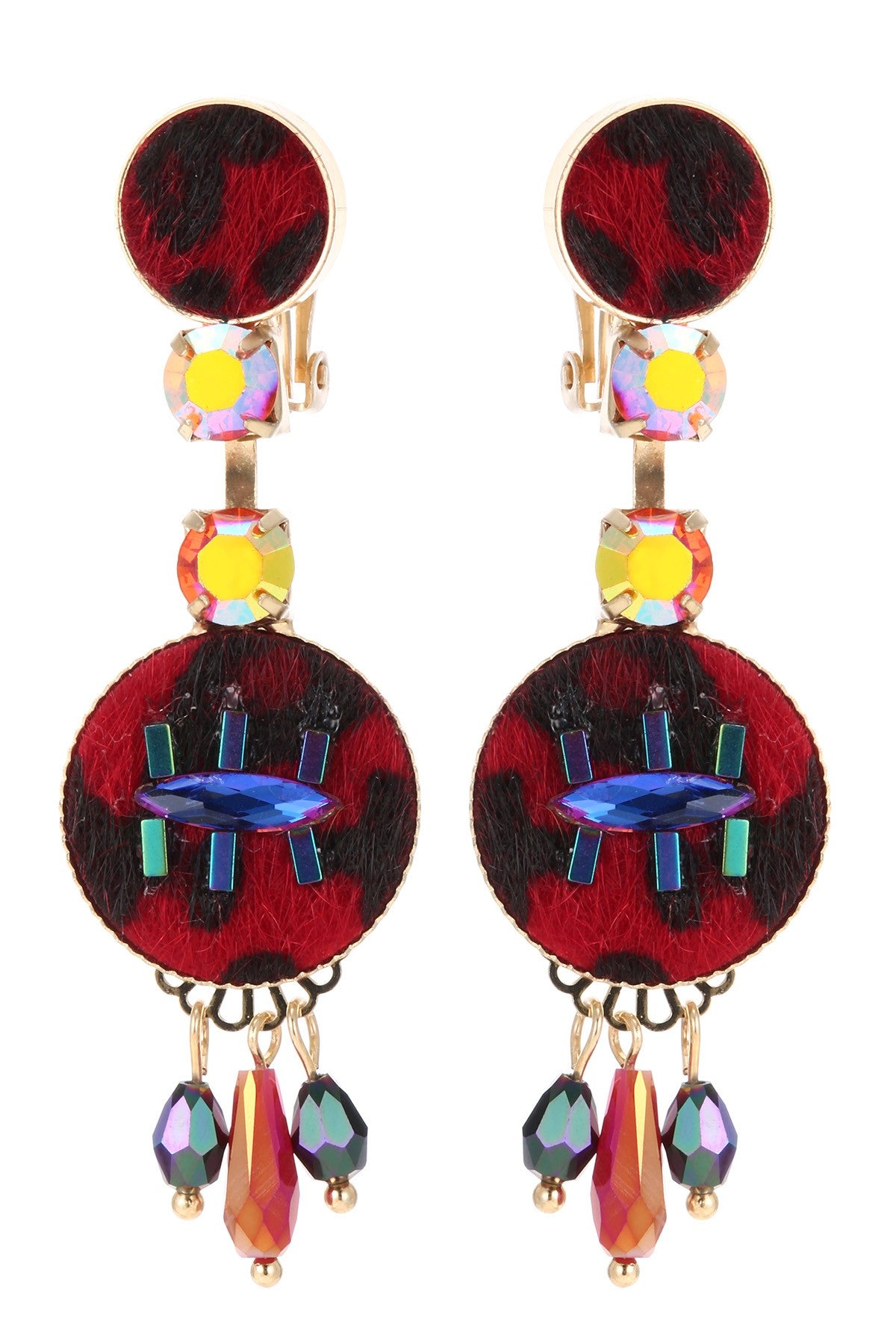 Boucles d'oreilles clips  19AHBOC010