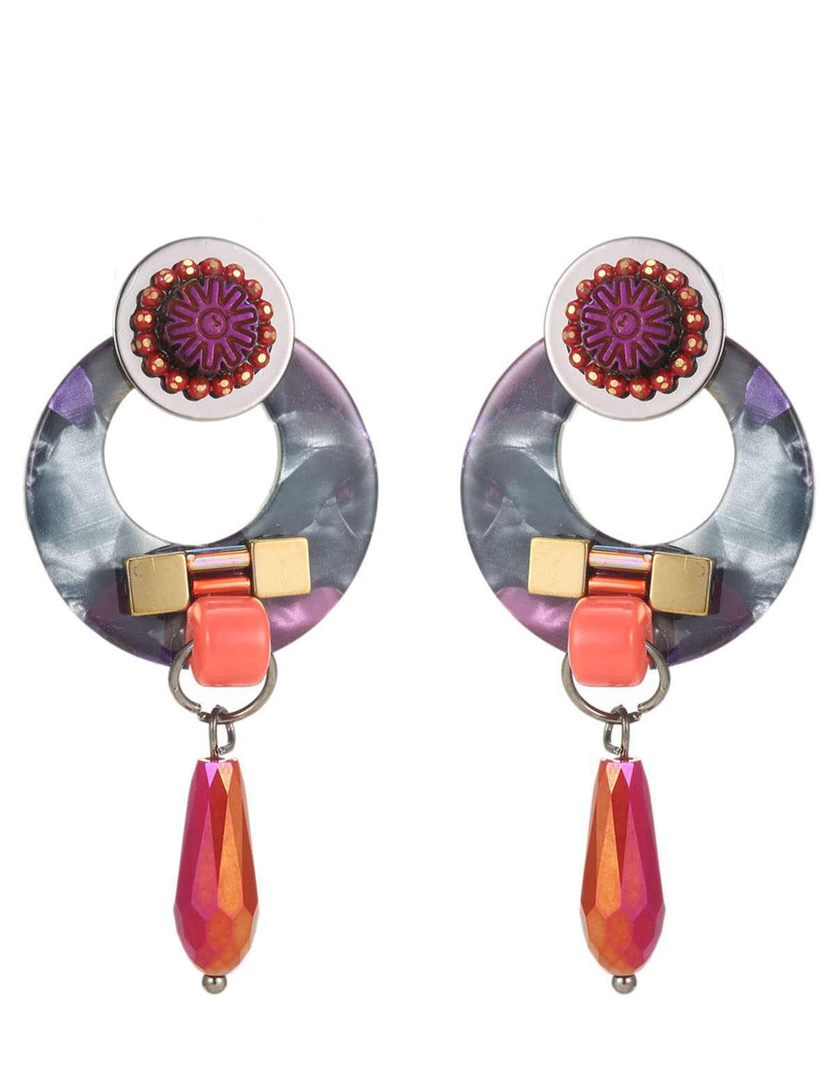 Boucles d'oreilles 19AHBOL038