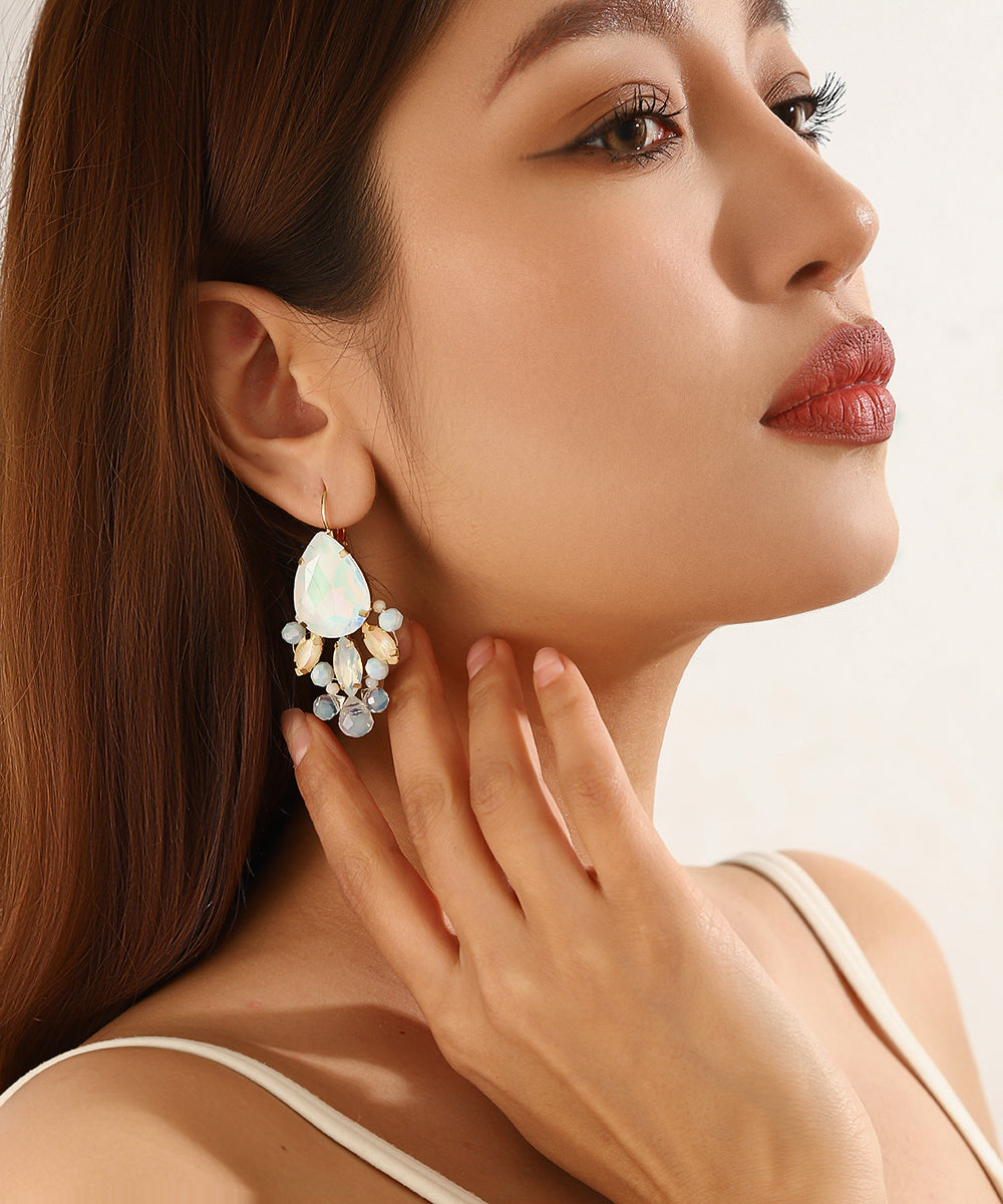 Boucles d’oreilles dormeuses goutte XL – 26PEBOL005