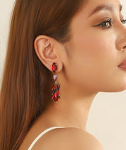 Boucles d’oreilles pendantes pampilles Clou – 26AHBOL053