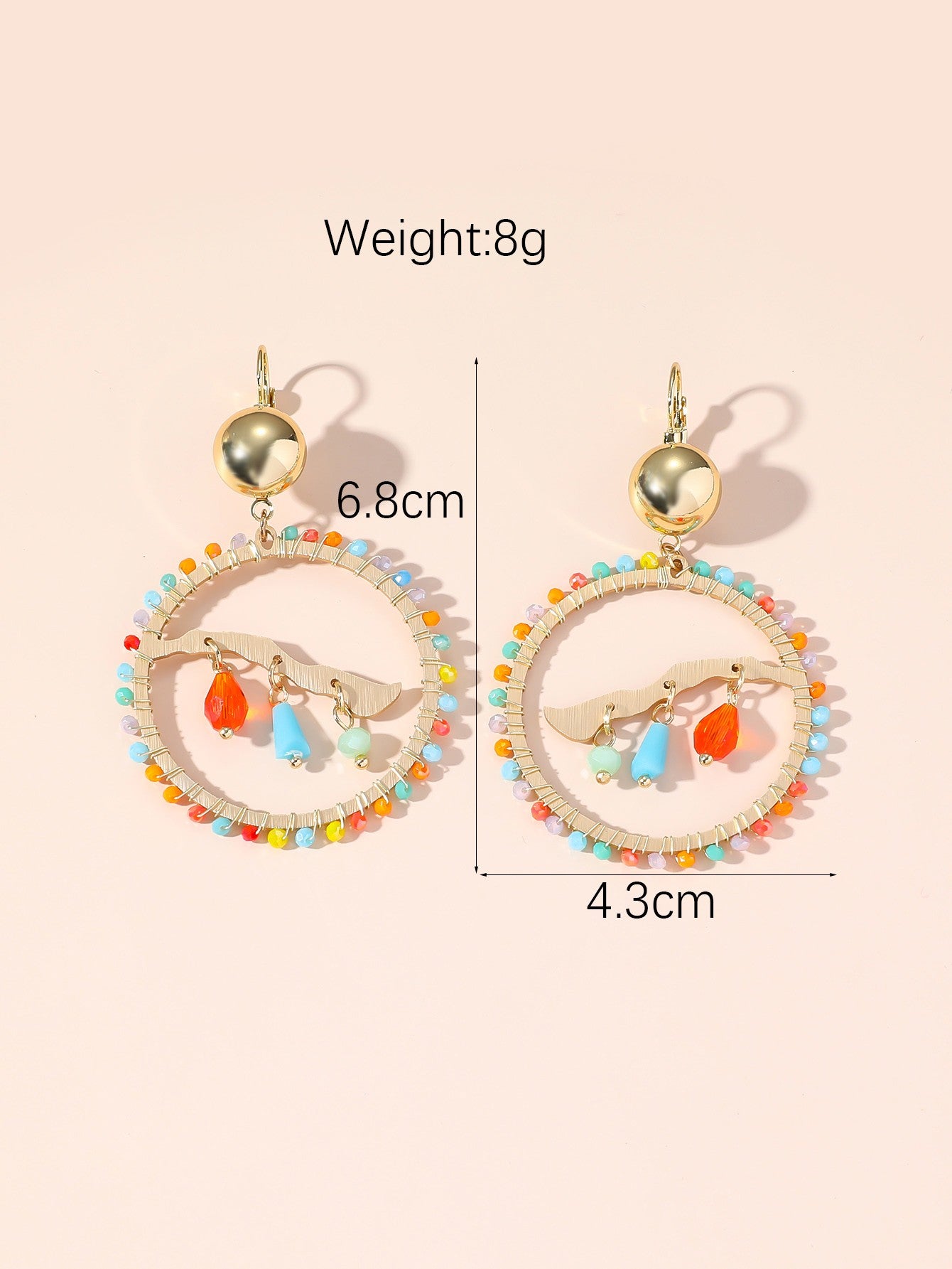 Boucles d'oreilles Dormeuse 24PEBOL010