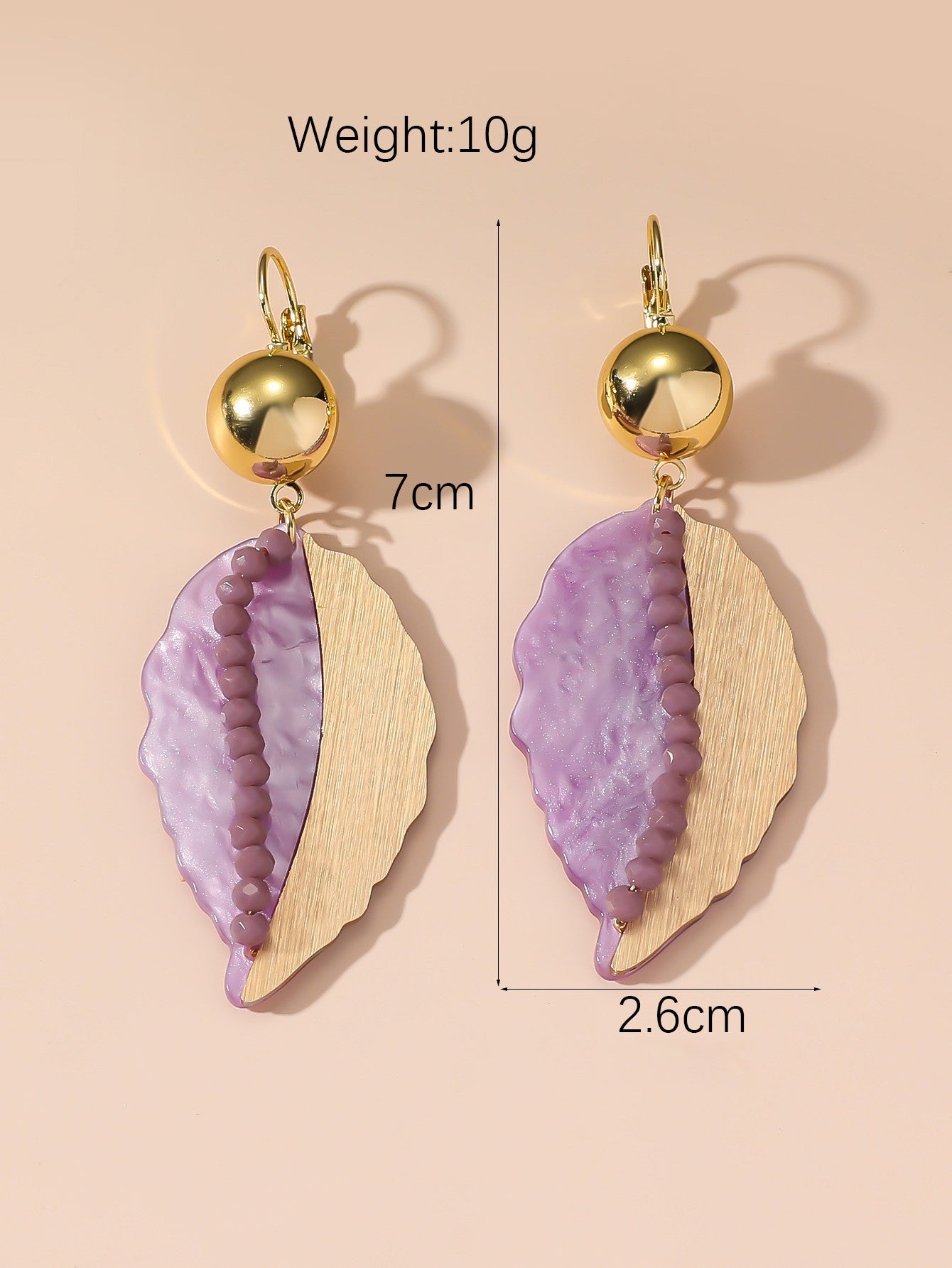 Boucles d'oreilles Dormeuse 24PEBOL037