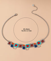 Collier chaine acier inoxydable 25AHCC001