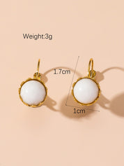 Boucles d'Oreilles Dormeuse en Acier Inoxydable 24BOA122