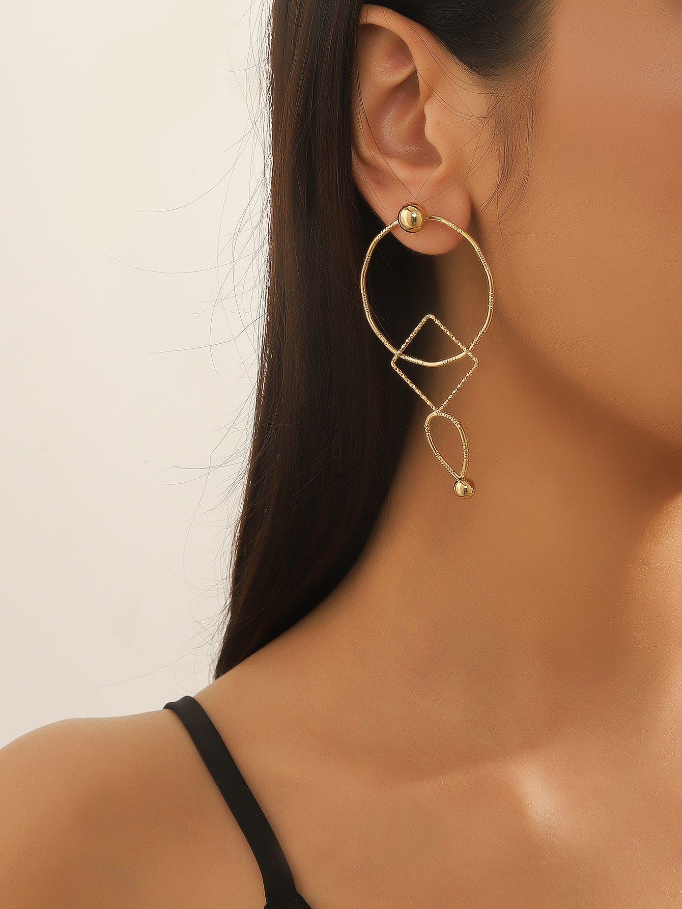 Boucles d'Oreilles à Clou en Acier Inoxydable 24BOA113